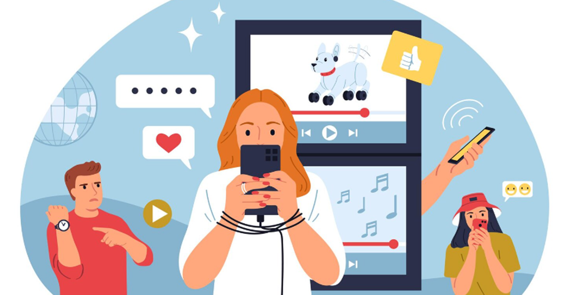 Always on Your Phone? Signs of Screen Addiction!