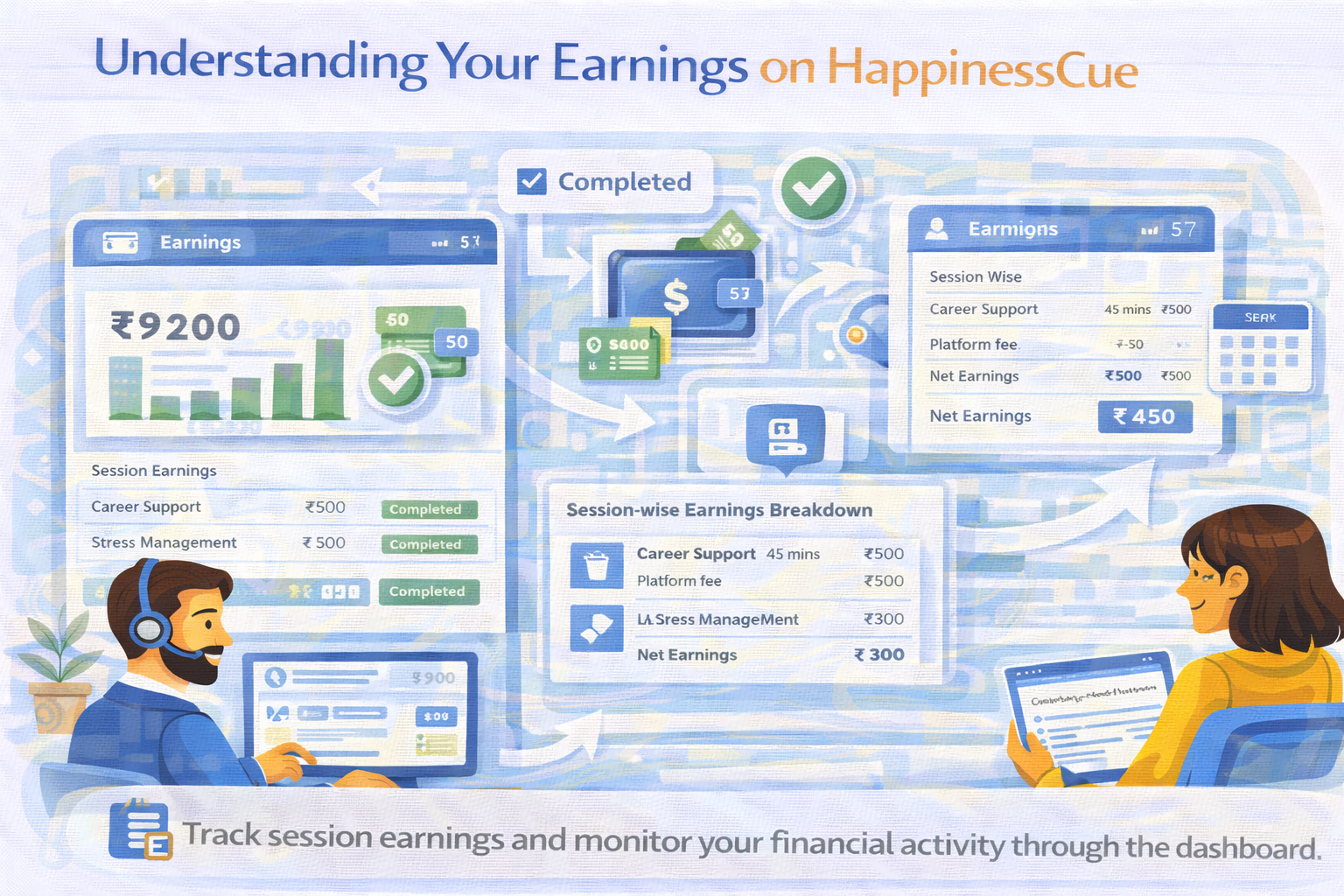 Understanding Your Earnings on HappinessCue